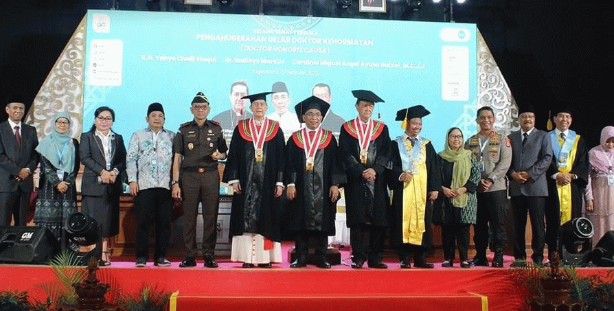 Kajati DIY Hadiri Rapat Senat Terbuka Penganugerahan Gelar Doktor Kehormatan UIN Sunan Kalijaga Yogyakarta